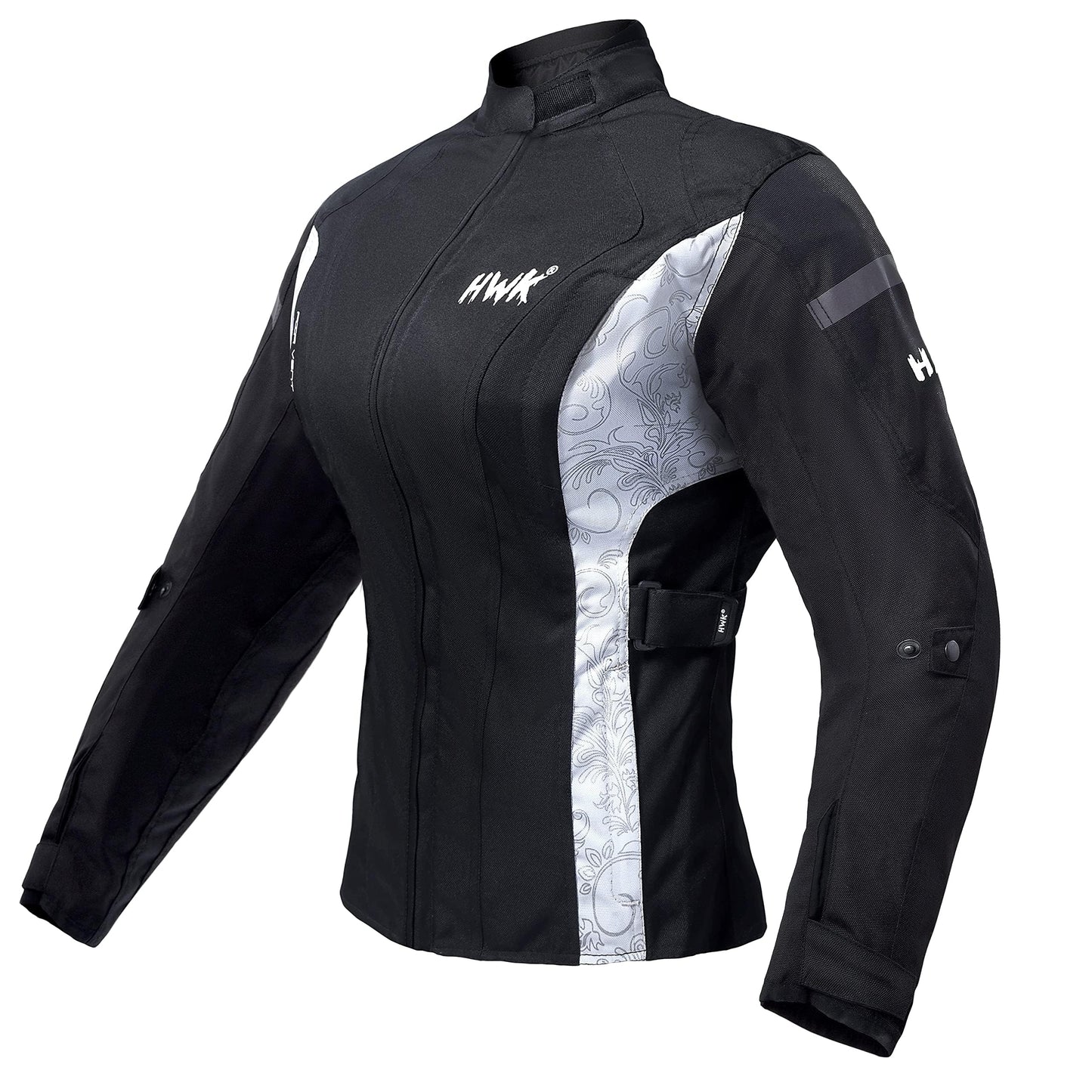 HWK Adventure/Touring Motorcycle Jacket for Women, Women's Motorcycle Jacket with CE Armor for Enduro Motorbike Riding