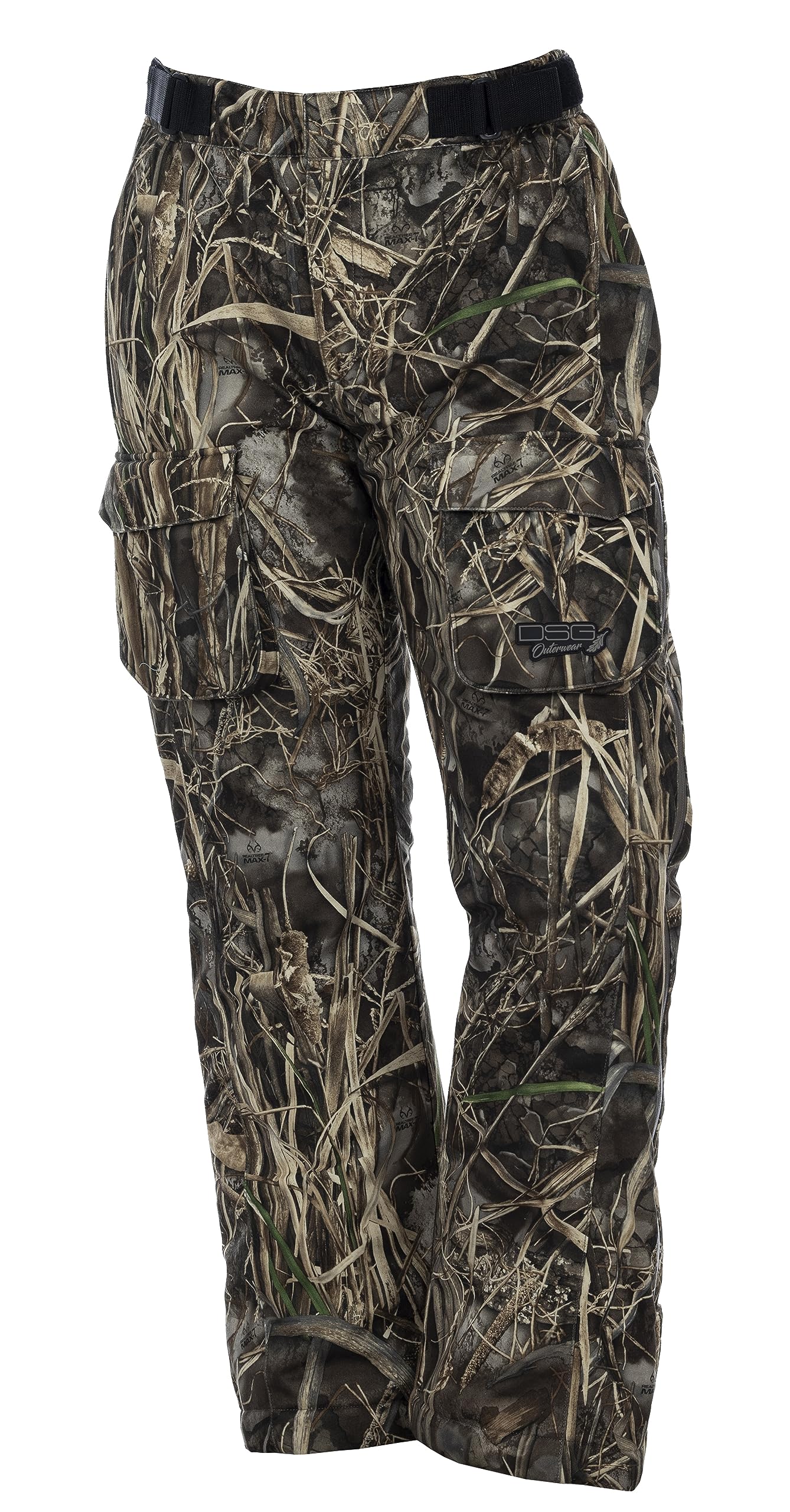 DOING SOMETHING GREAT Kylie 5.0 Camouflage Drop Seat Hunting Bibs for Women, DWR Waterproof, Thin Profile 120g Insulated