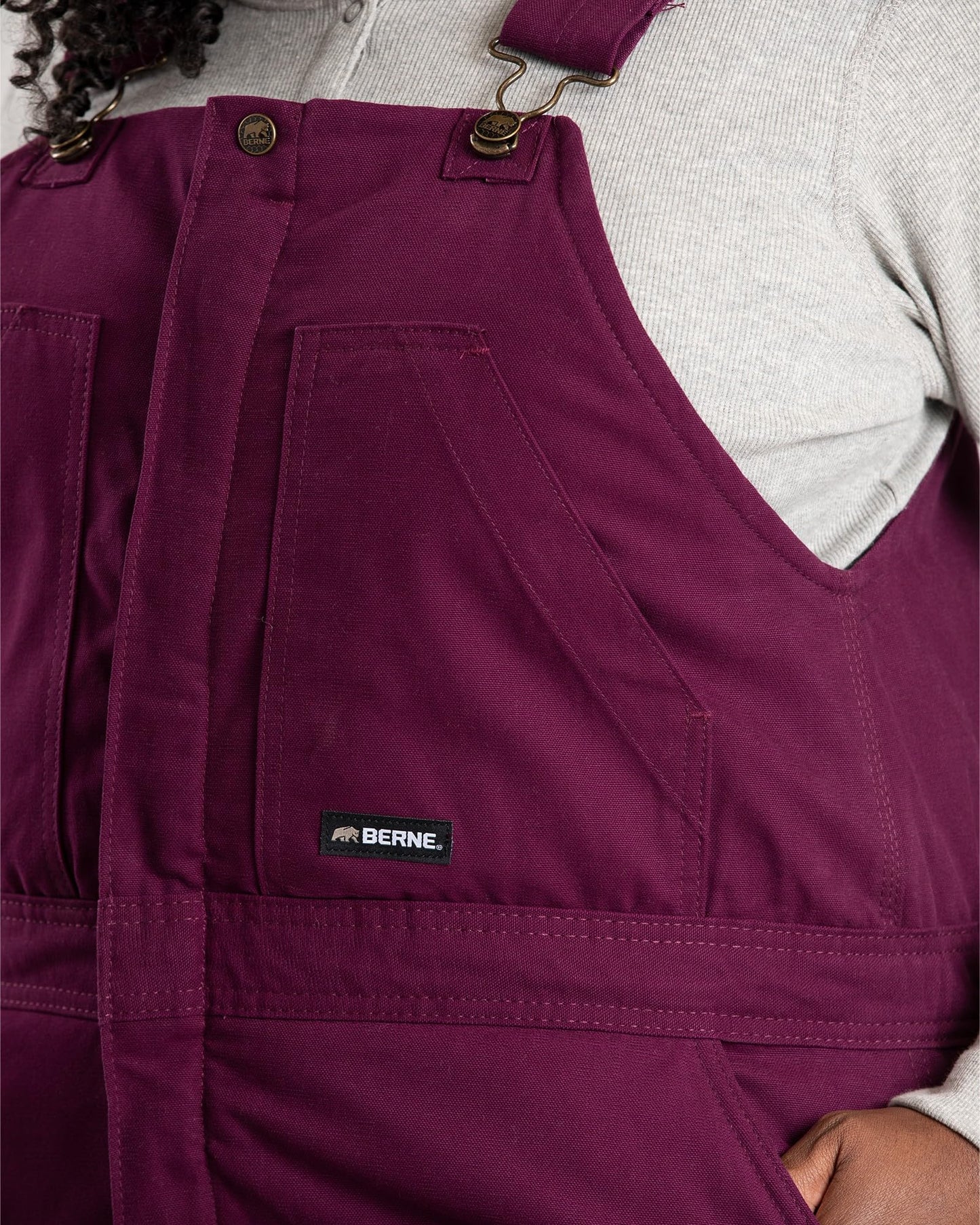 Berne Women's Softstone Duck Insulated Bib Overall