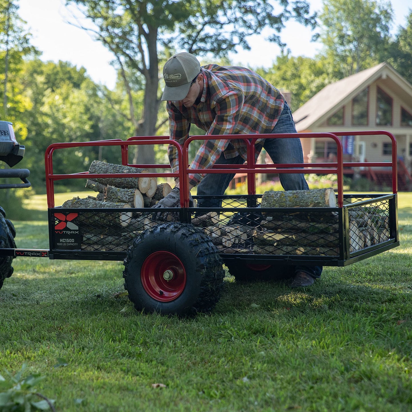 Trail Warrior X4 Heavy Duty UTV/ATV Trailer - For Off-Road Use - 1,250 lb. Capacity, TX159