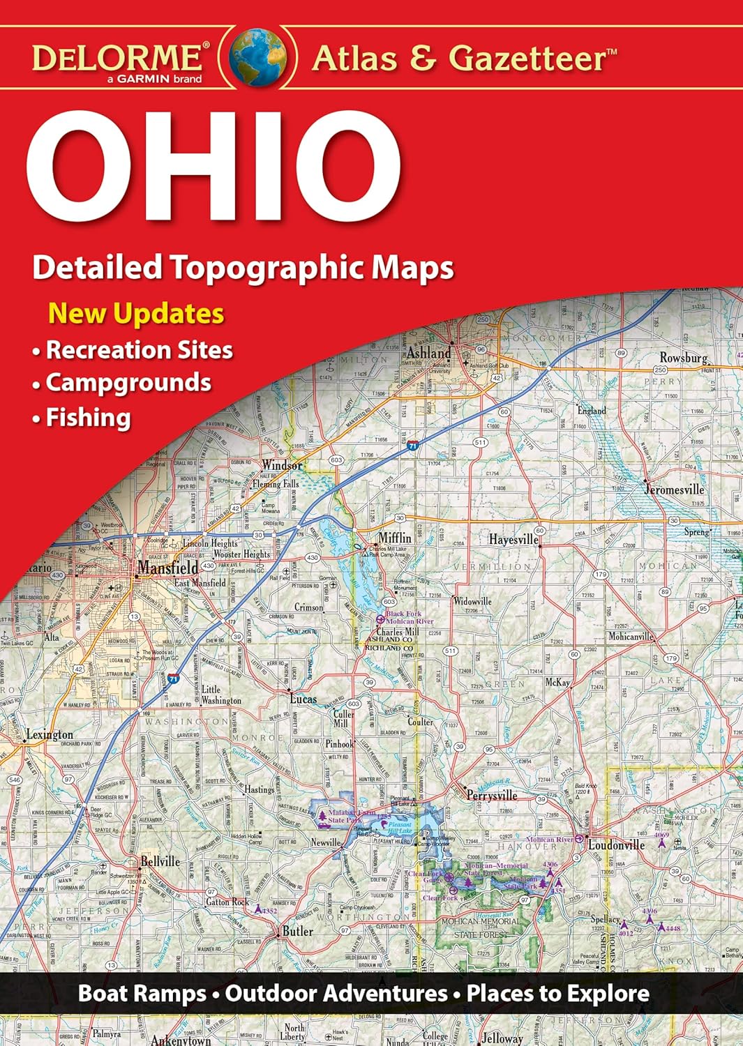 Delorme Atlas & Gazetteer: Ohio