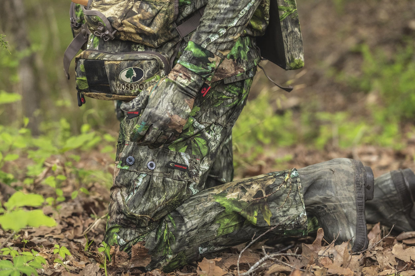 Mossy Oak Men's Lightweight Camo Hunting Pants Tibbee