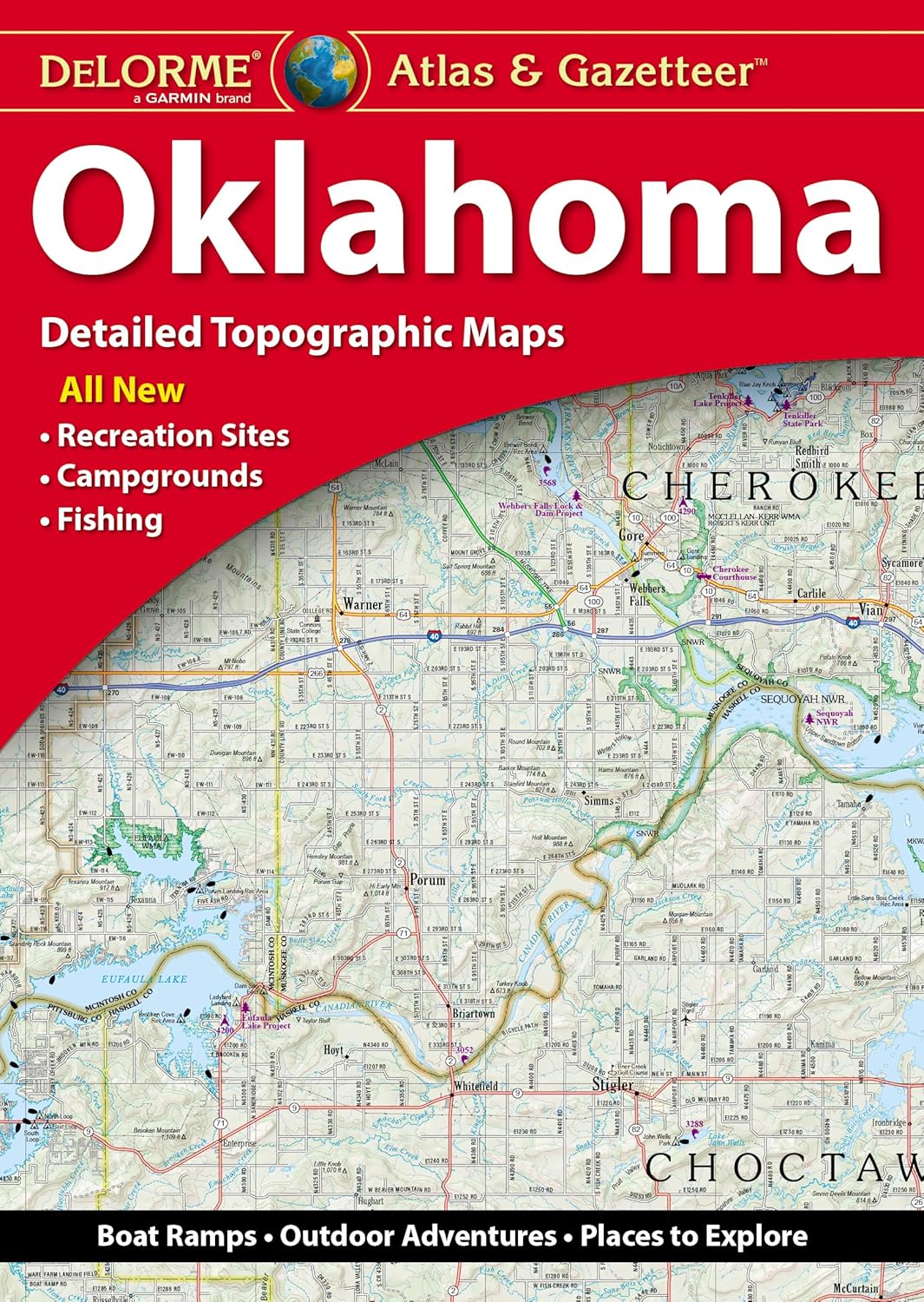 Delorme Atlas & Gazetteer: Oklahoma