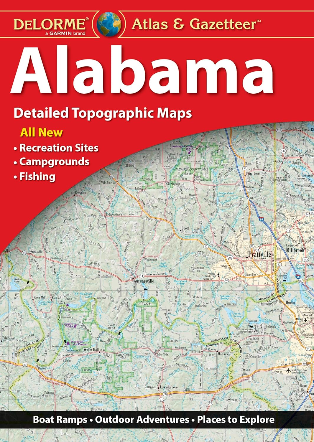 Delorme Atlas & Gazetteer: Alabama
