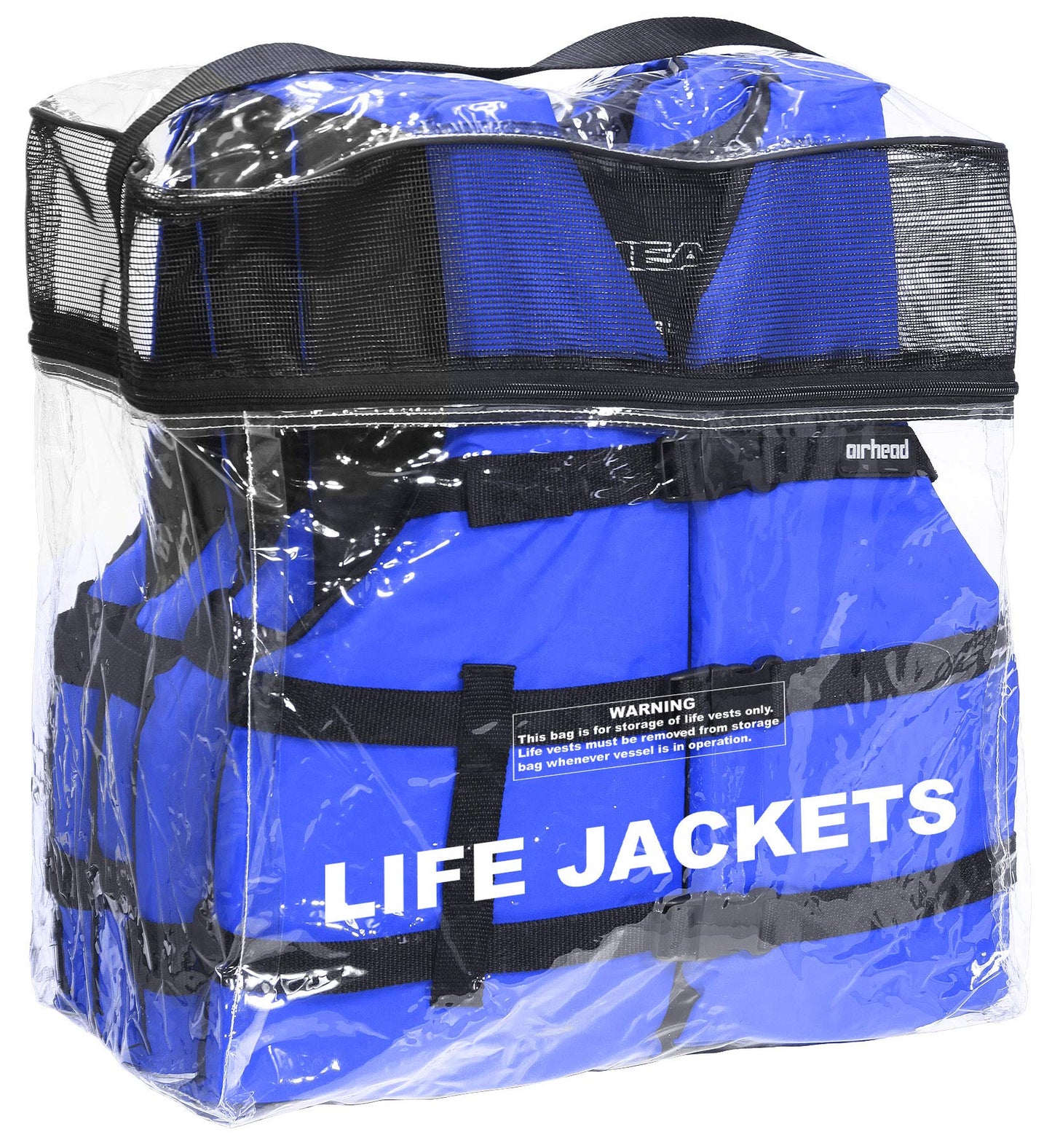 Airhead Adult General Purpose Life Vest 4-Pack, Multiple Colors Available