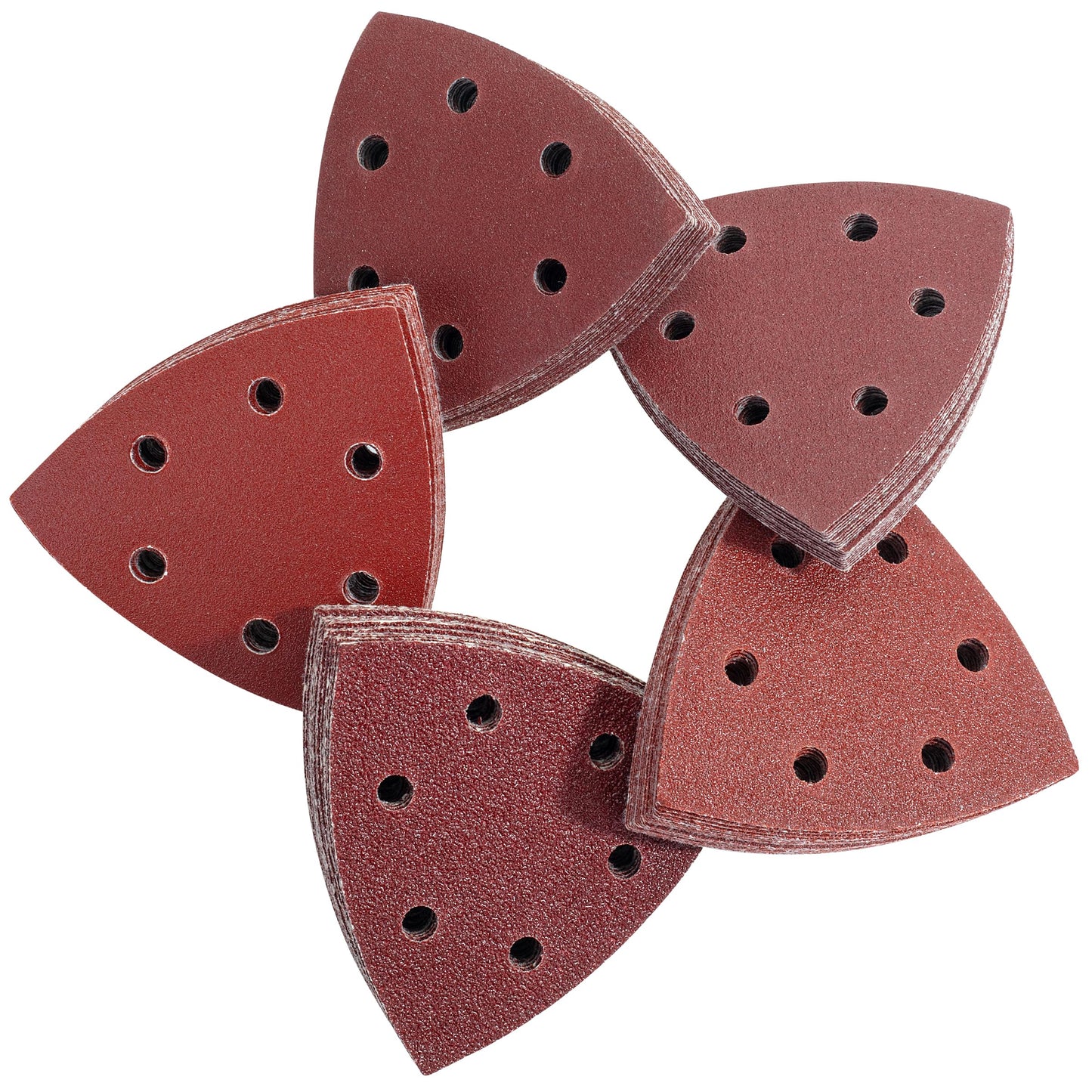 Bates- Mouse Detail Sander Sanding Pads, 30 pcs, 40/80/120/180/240 Grits, Palm Sander Sandpaper