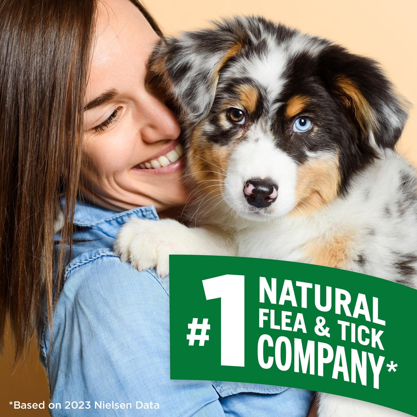 Vet's Best Flea and Tick Home Spray - Dog Flea and Tick Treatment for Home - Plant-Based Formula - Certified Natural Oils,Green - 32 oz