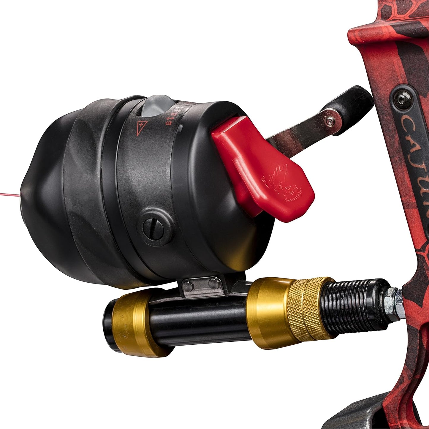 Cajun Bowfishing Spin Doctor Bowfishing Reel - Designed for Better Line Feeding, Faster Reeling, and Extreme Durability