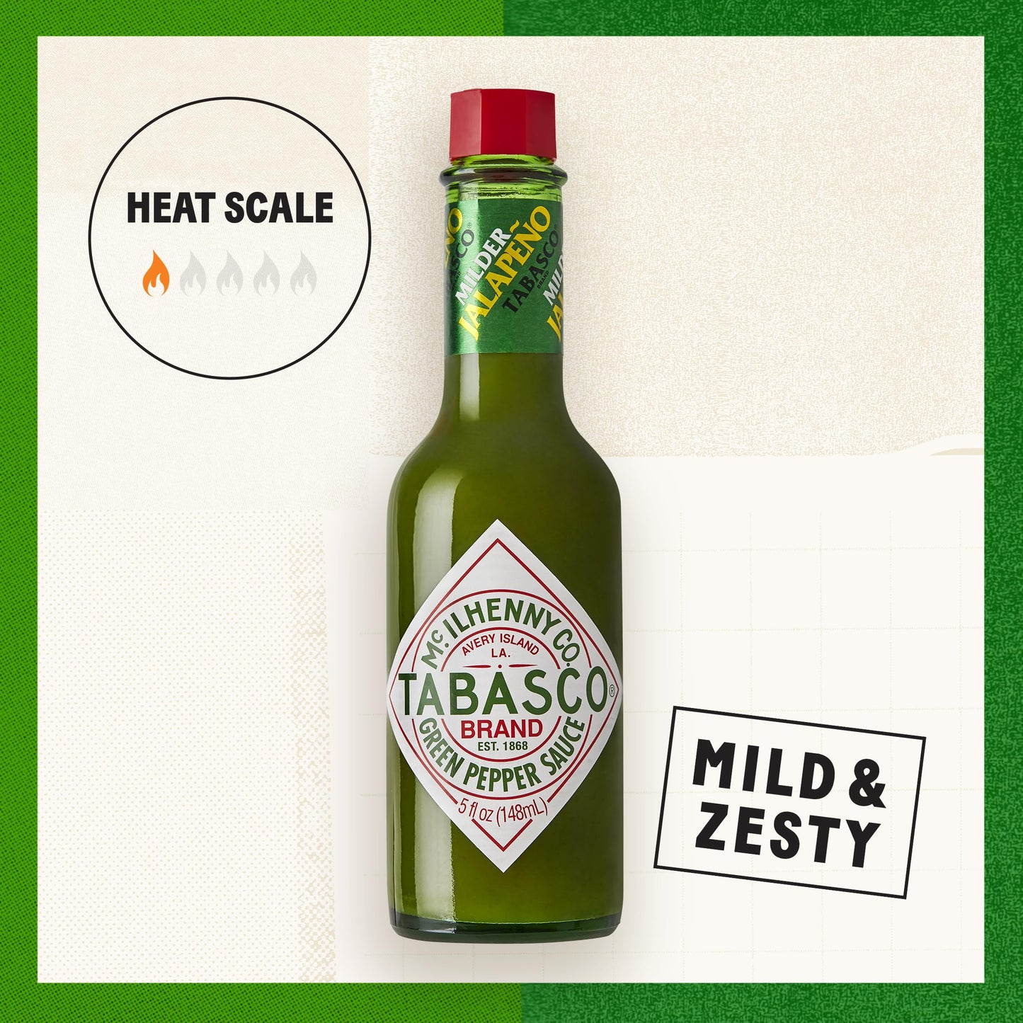 TABASCO Brand Original Red Pepper Hot Sauce, Medium Heat, Bulk Plastic Jug, Classic & Versatile, Three Simple Ingredients, For Large Recipes & Marinades, Great on Everything, 128 Fl Oz (Pack of 1)