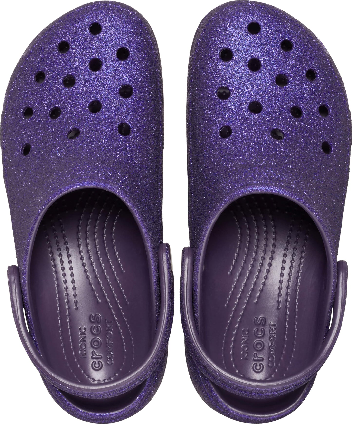 Crocs Women's Classic Platform Glitter Clog