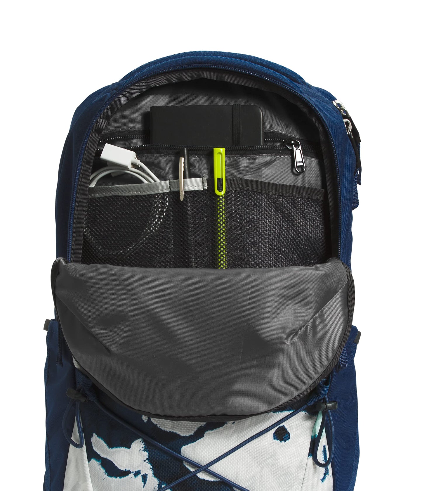 The North Face Women's Every Day Jester Laptop Backpack, TNF Black/Burnt Coral Metallic, One Size