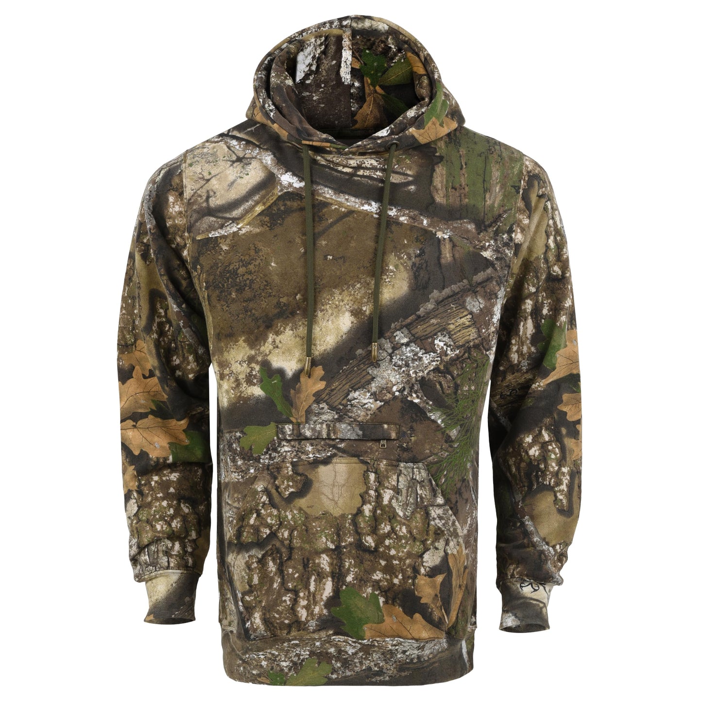 Realtree Apx Camouflage Premium Pullover Hoodies for Men and Women Hunting Gear with Zippered Pocket