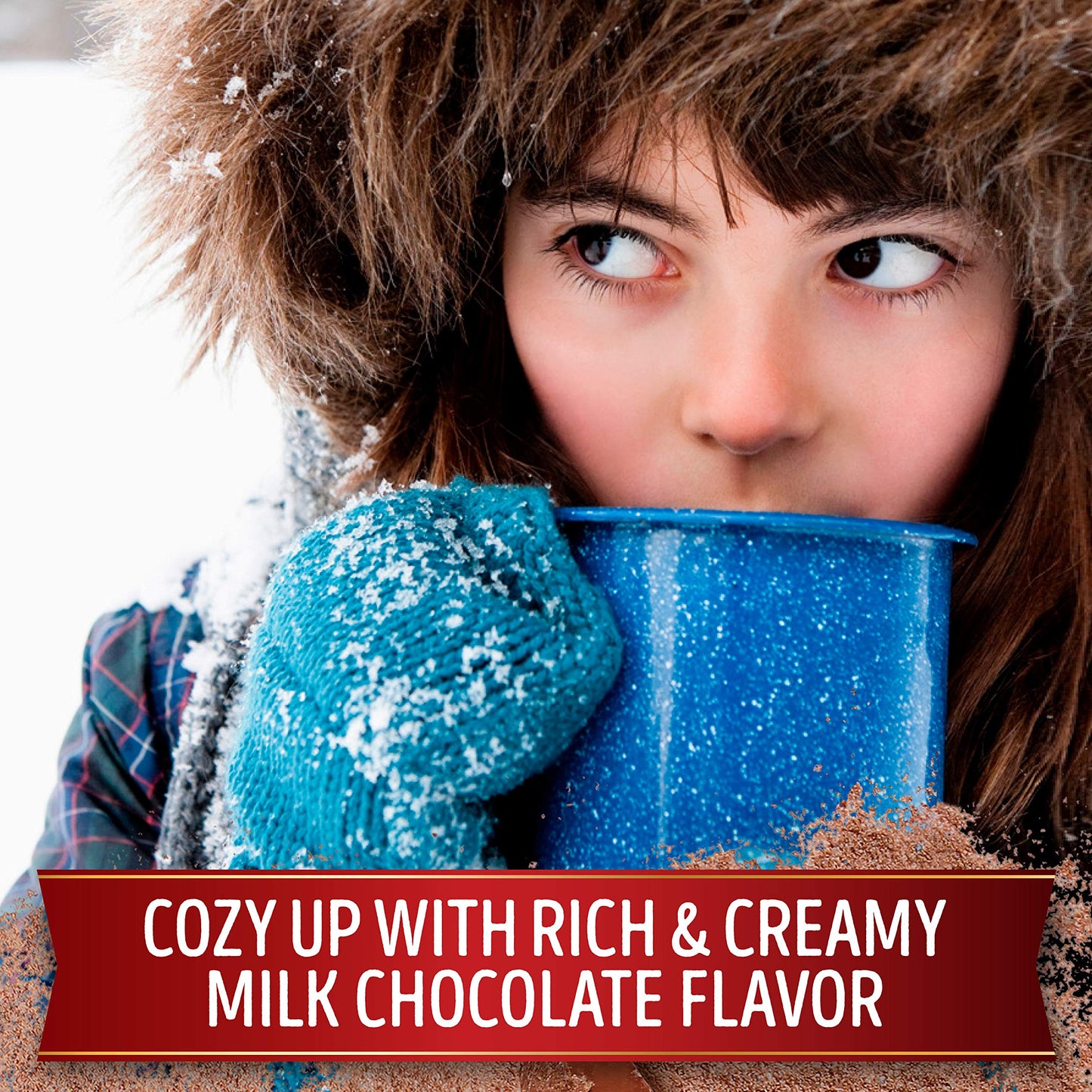 Swiss Miss Milk Chocolate Flavor Hot Cocoa Mix Canister, 76.55 oz.