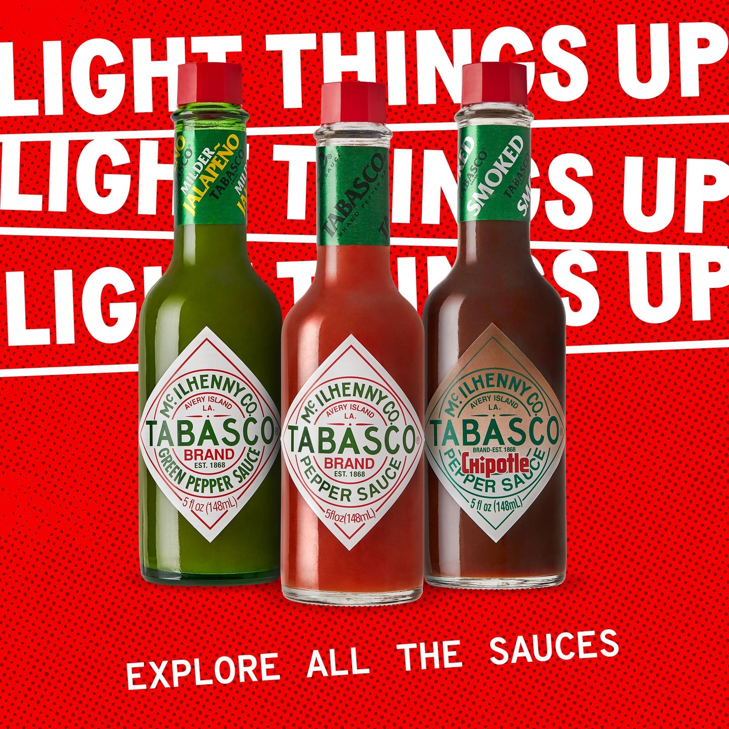 TABASCO Brand Original Red Pepper Hot Sauce, Medium Heat, Bulk Plastic Jug, Classic & Versatile, Three Simple Ingredients, For Large Recipes & Marinades, Great on Everything, 128 Fl Oz (Pack of 1)