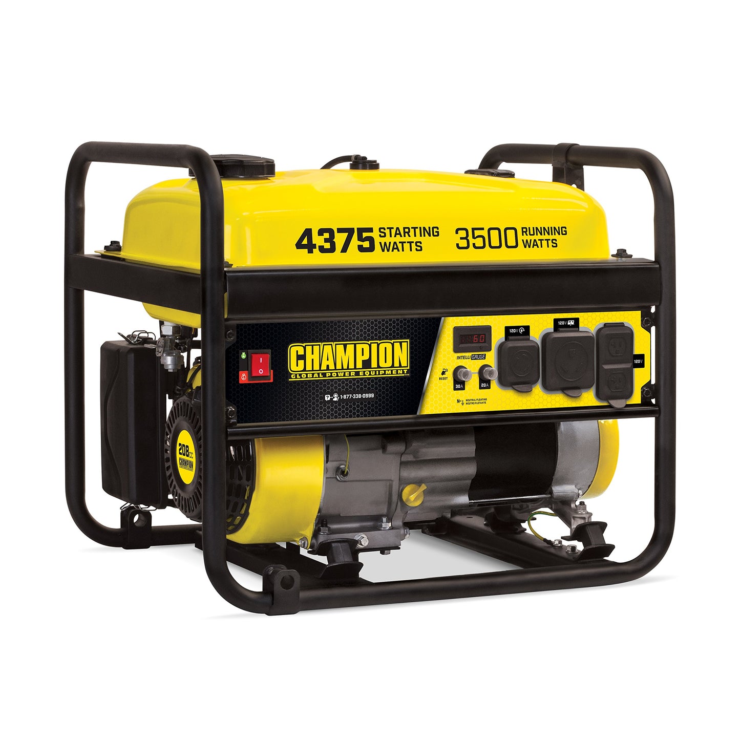 Champion Power Equipment 4375-Watt RV Ready Portable Generator with CO Shield