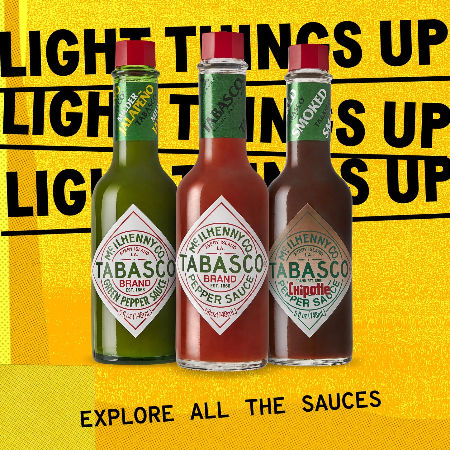 TABASCO Brand Original Red Pepper Hot Sauce, Medium Heat, Bulk Plastic Jug, Classic & Versatile, Three Simple Ingredients, For Large Recipes & Marinades, Great on Everything, 128 Fl Oz (Pack of 1)