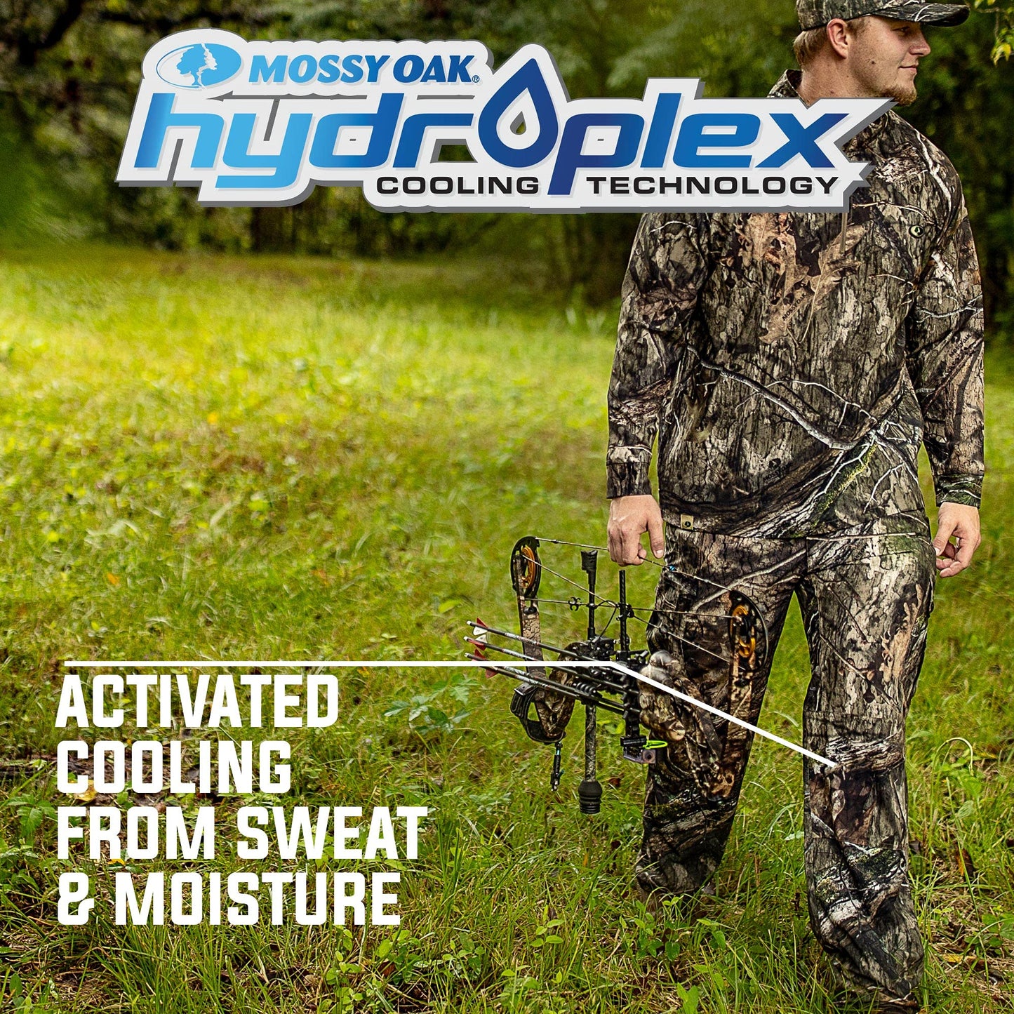 Mossy Oak Men's Lightweight Camo Hunting Pants Tibbee