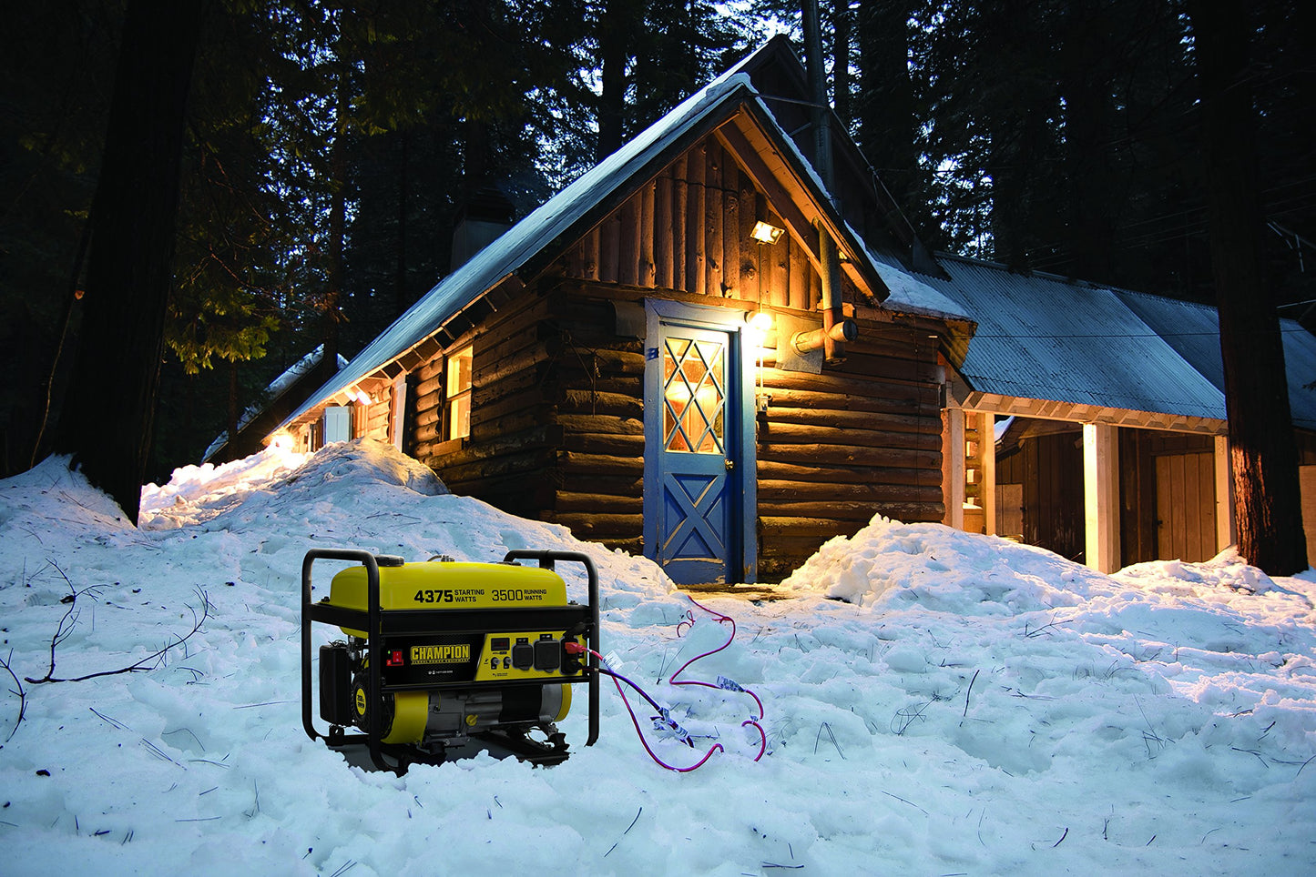 Champion Power Equipment 4375-Watt RV Ready Portable Generator with CO Shield