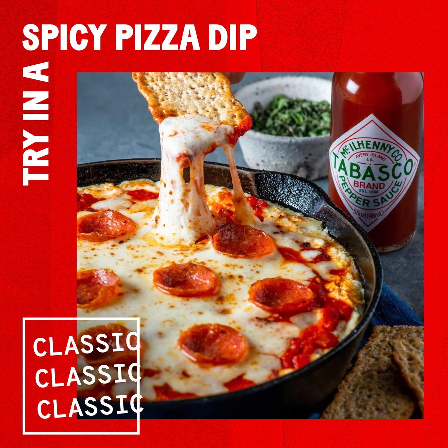 TABASCO Brand Original Red Pepper Hot Sauce, Medium Heat, Bulk Plastic Jug, Classic & Versatile, Three Simple Ingredients, For Large Recipes & Marinades, Great on Everything, 128 Fl Oz (Pack of 1)