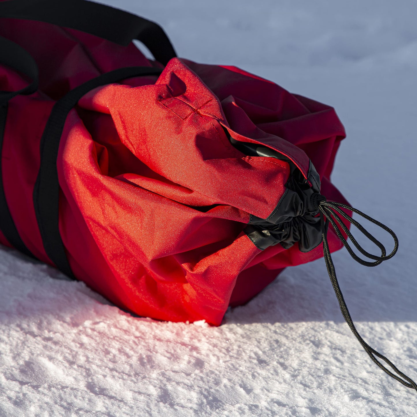 Eskimo Outbreak Portable Pop-Up Ice Fishing Shelter, Stormshield Insulated Fabric, No Trip Door, Durable Hub Design, Deluxe Tie Downs, Red/Black