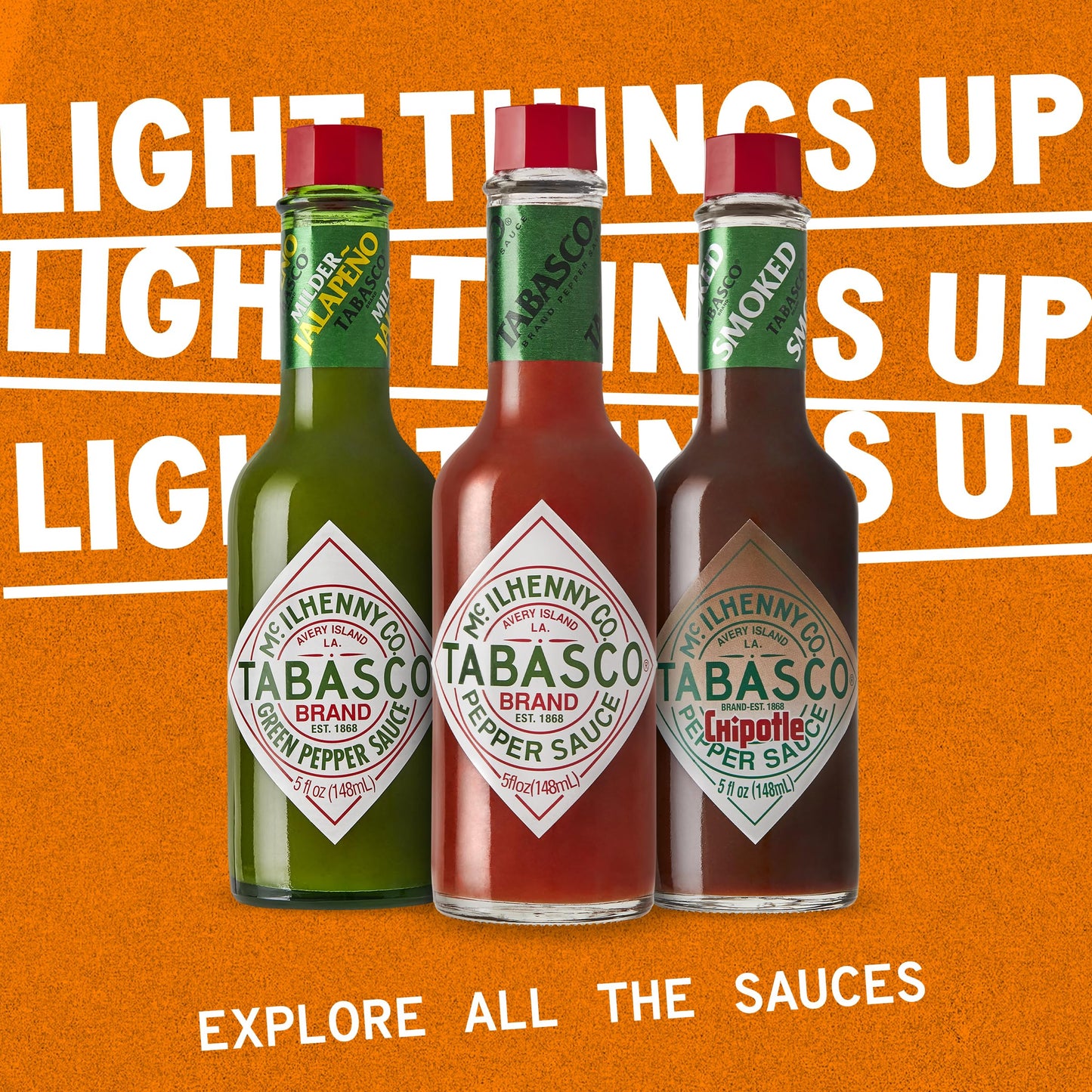 TABASCO Brand Original Red Pepper Hot Sauce, Medium Heat, Bulk Plastic Jug, Classic & Versatile, Three Simple Ingredients, For Large Recipes & Marinades, Great on Everything, 128 Fl Oz (Pack of 1)