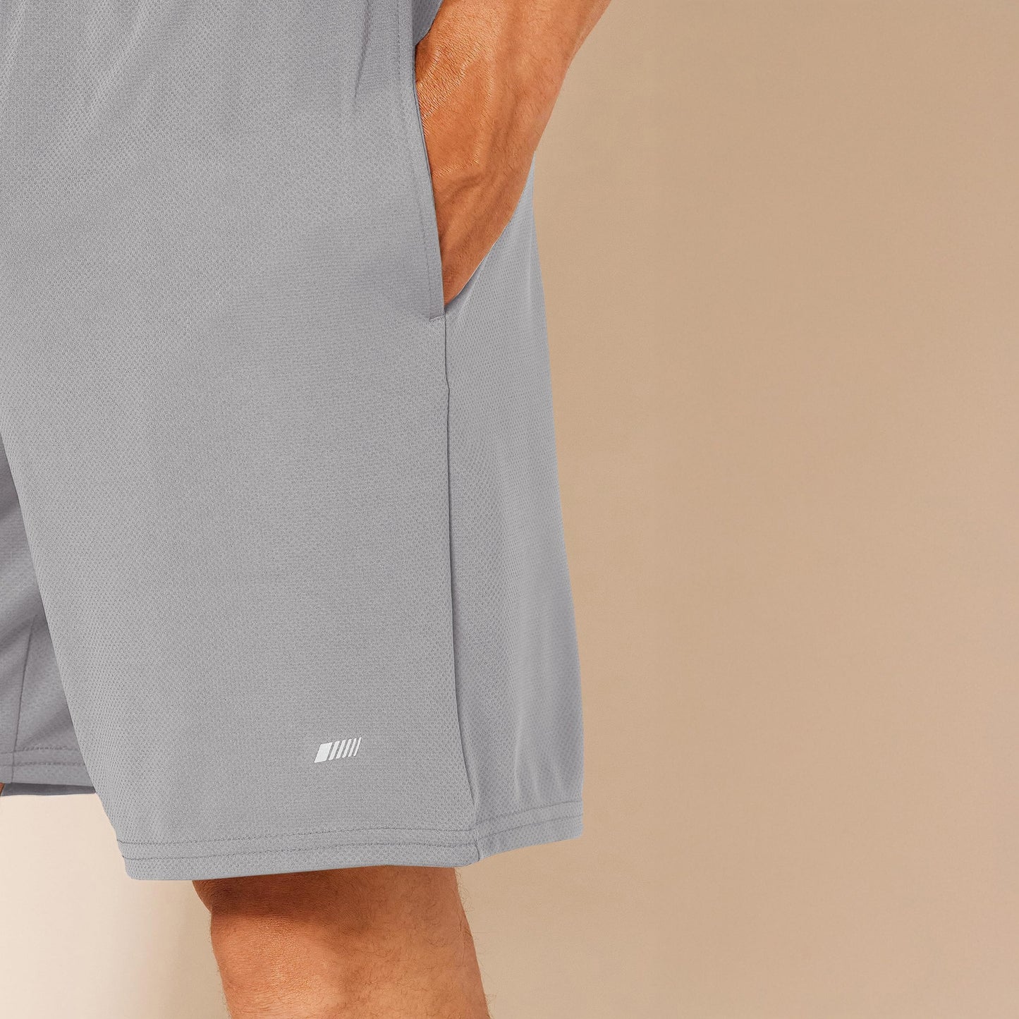 Amazon Essentials Men's Athletic Basketball Gym,Performance Tech Loose-Fit Training Shorts, Pack of 2