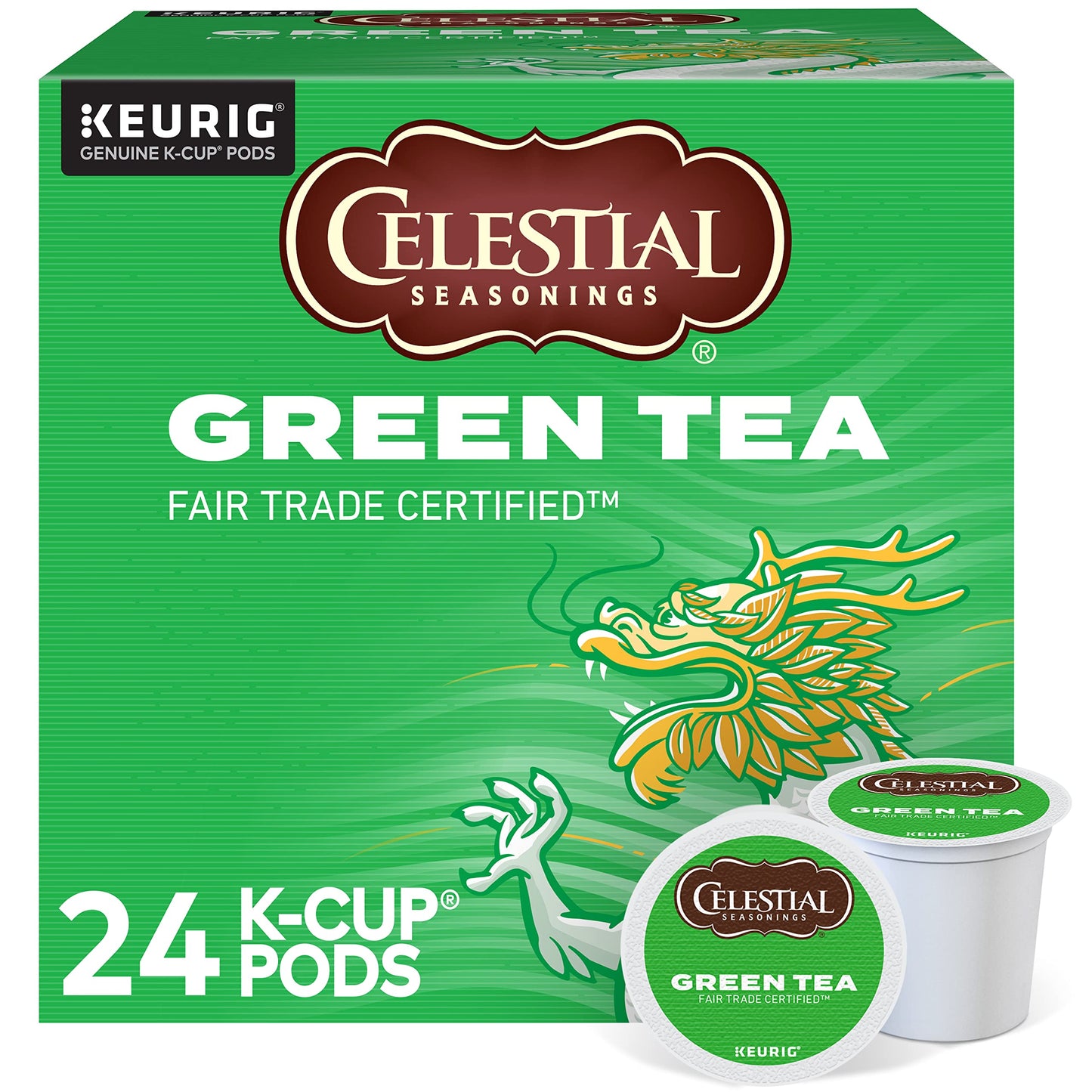 Celestial Seasonings English Breakfast Black Tea, Single-Serve Keurig K-Cup Pods, 96 Count