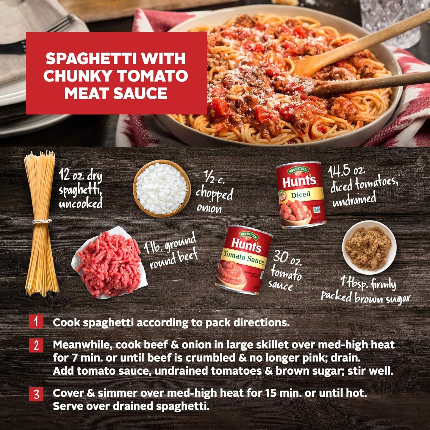 Hunt's Tomato Sauce with Basil, Garlic, and Oregano, Keto Friendly, 8 oz