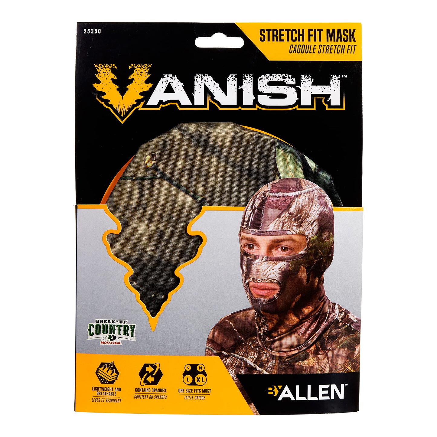Allen Company Vanish Stretch Fit Camouflage Balaclava, Camo Hunting Face Cover