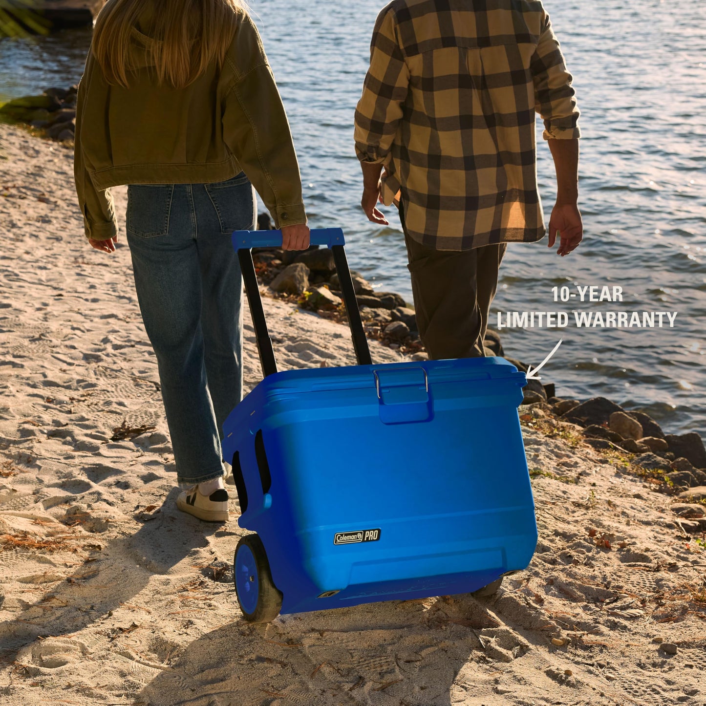 Coleman Pro 25qt Ultra-Light Premium Hard Cooler, Extra-Thick Insulation Keeps Ice up to 3 Days, 36-Can Capacity