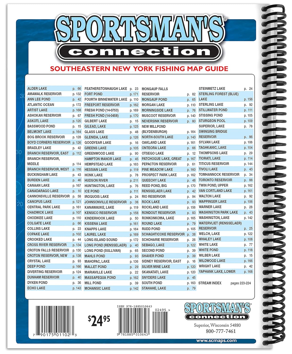Southeastern New York Fishing Map Guide