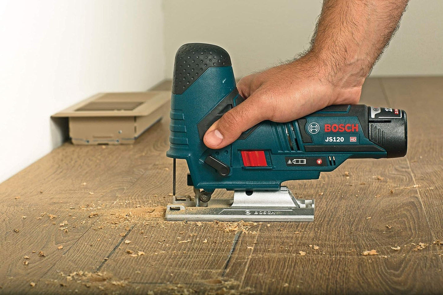 BOSCH JS120N 12V Max Barrel Grip Jig Saw, Cordless, Variable Speed, Tool-free Blade Change (Bare Tool)
