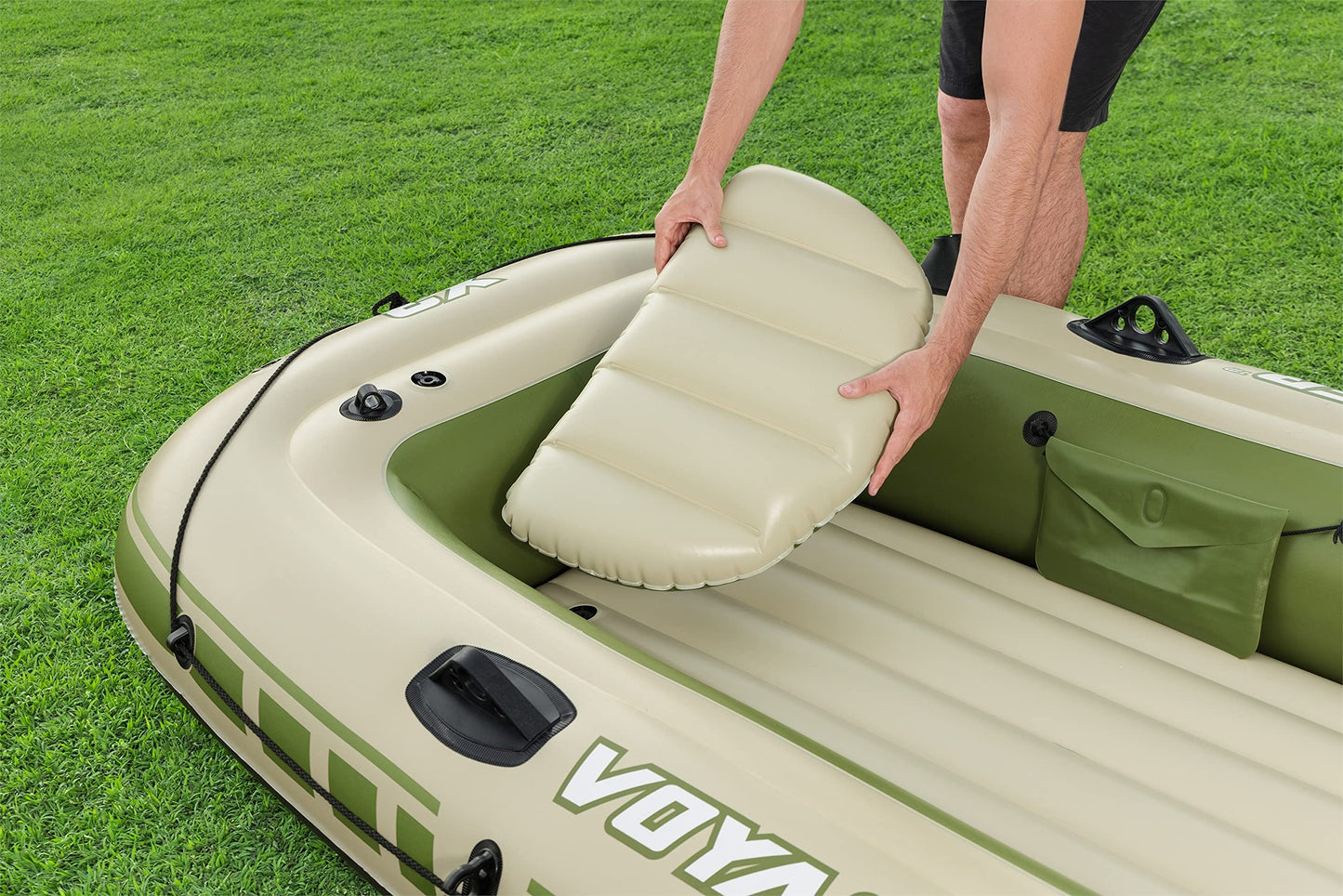 Bestway Hydro-Force Inflatable Raft Set | Inflatable Boat for Kids and Adults | Great for Ponds, Lakes, Rivers