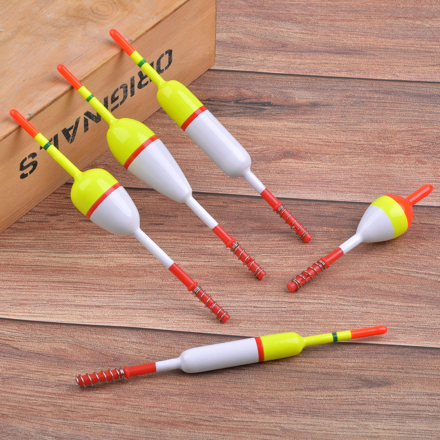 Fishing Floats and Bobbers Slip Bobbers for Fishing Spring Oval Stick Floats Slip Bobbers for Crappie Catfish Trout Fishing