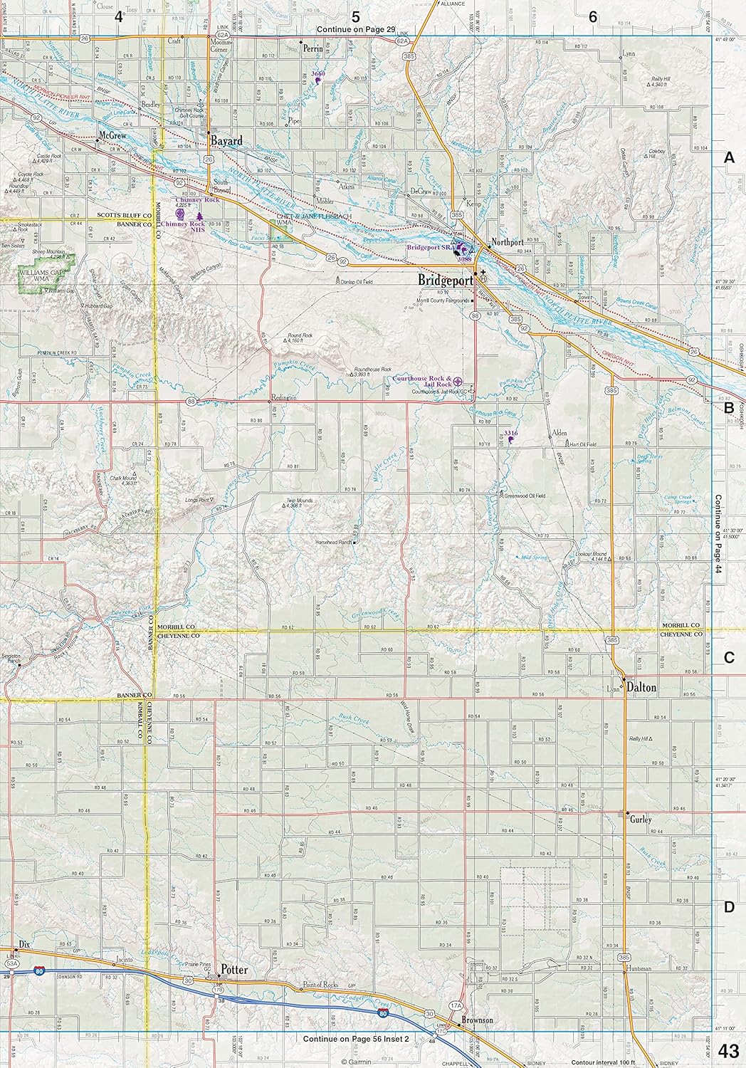 Delorme Atlas & Gazetteer: Nebraska