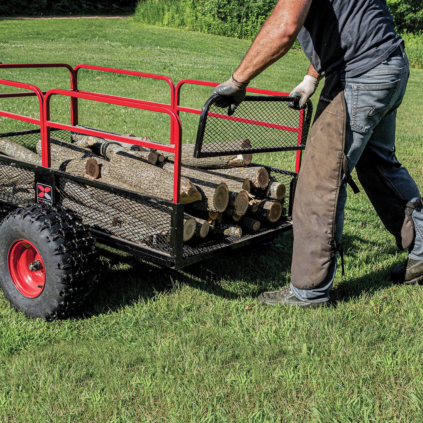 Trail Warrior X4 Heavy Duty UTV/ATV Trailer - For Off-Road Use - 1,250 lb. Capacity, TX159