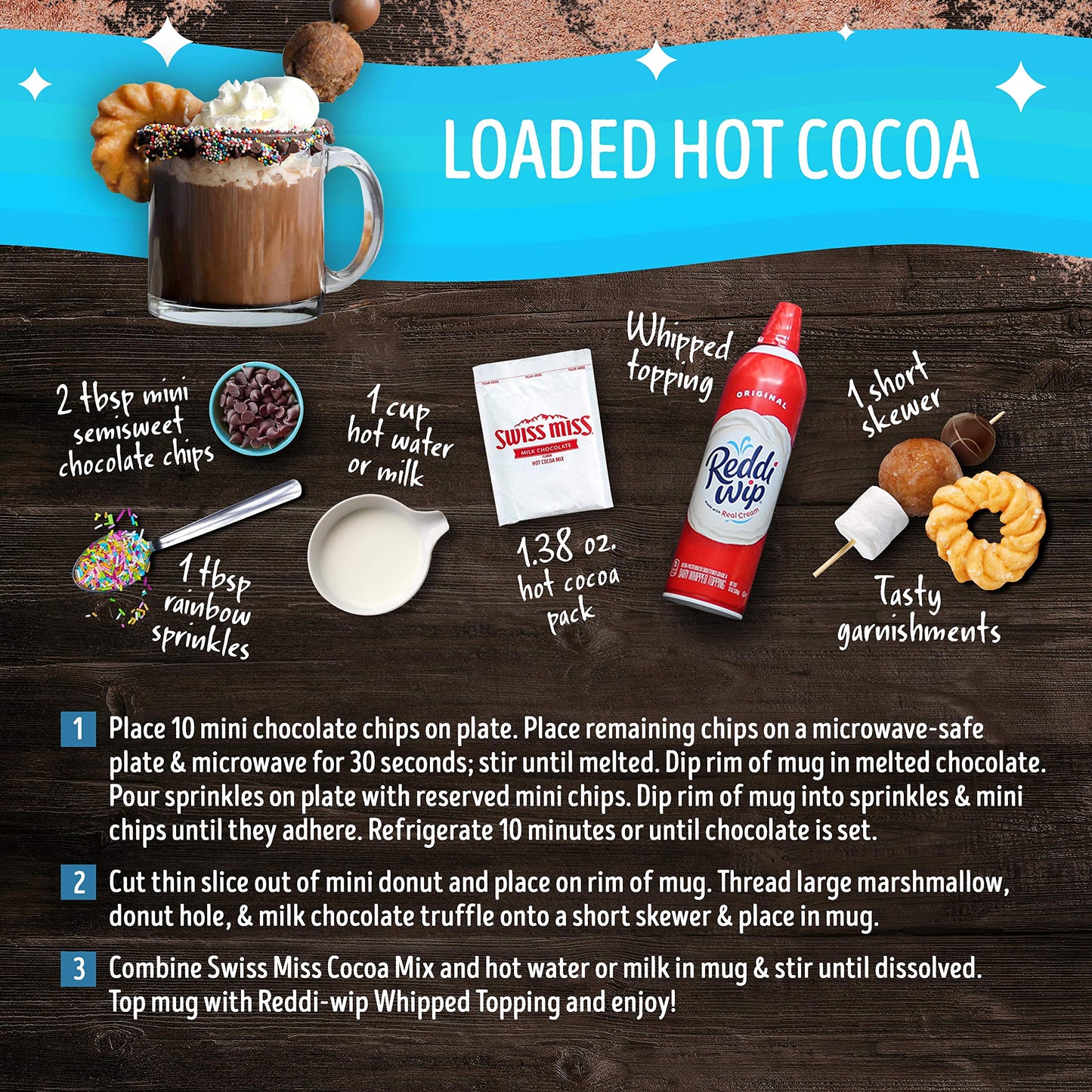 SWISS MISS Milk Chocolate Flavored Hot Cocoa Mix, 38.27 OZ Square Canister