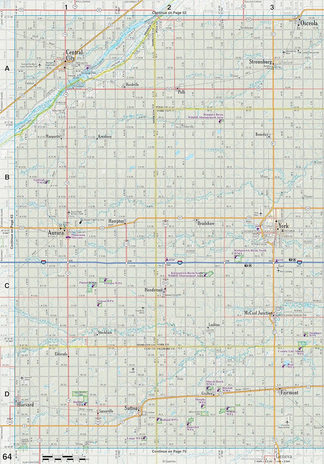 Delorme Atlas & Gazetteer: Nebraska