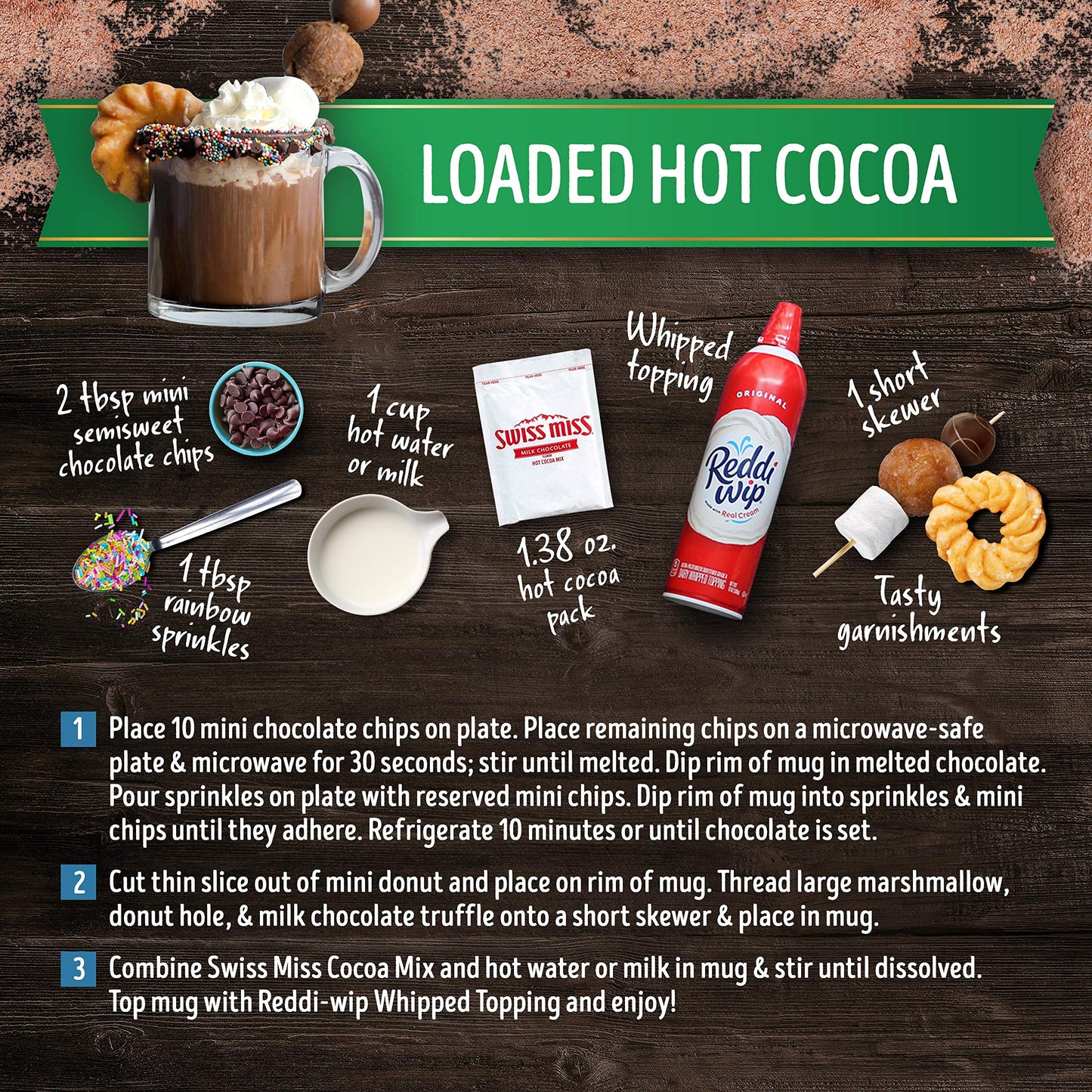 SWISS MISS Milk Chocolate Flavored Hot Cocoa Mix, 38.27 OZ Square Canister