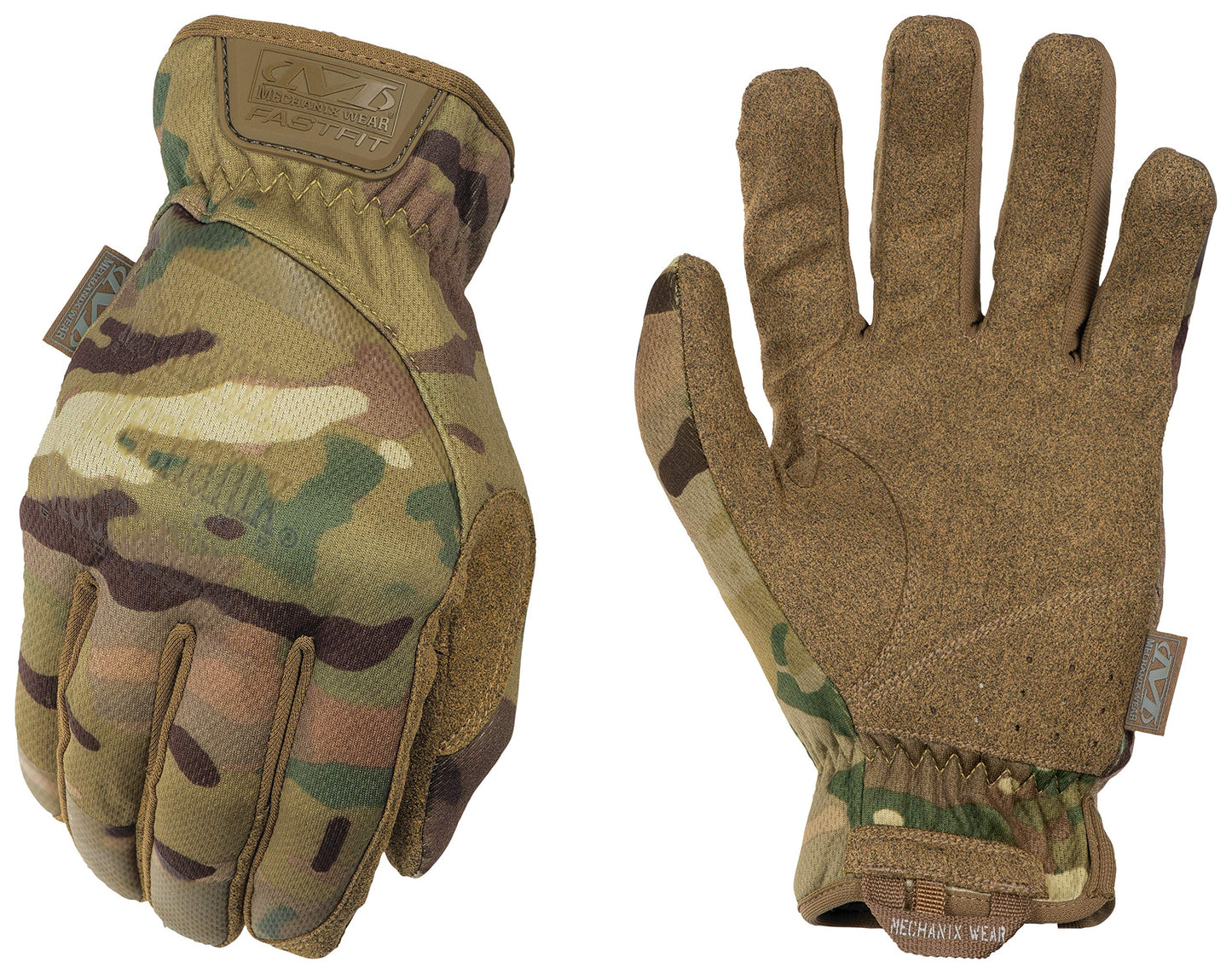 Mechanix Wear: Multicam FastFit Tactical Work Gloves (Large, Multicam)
