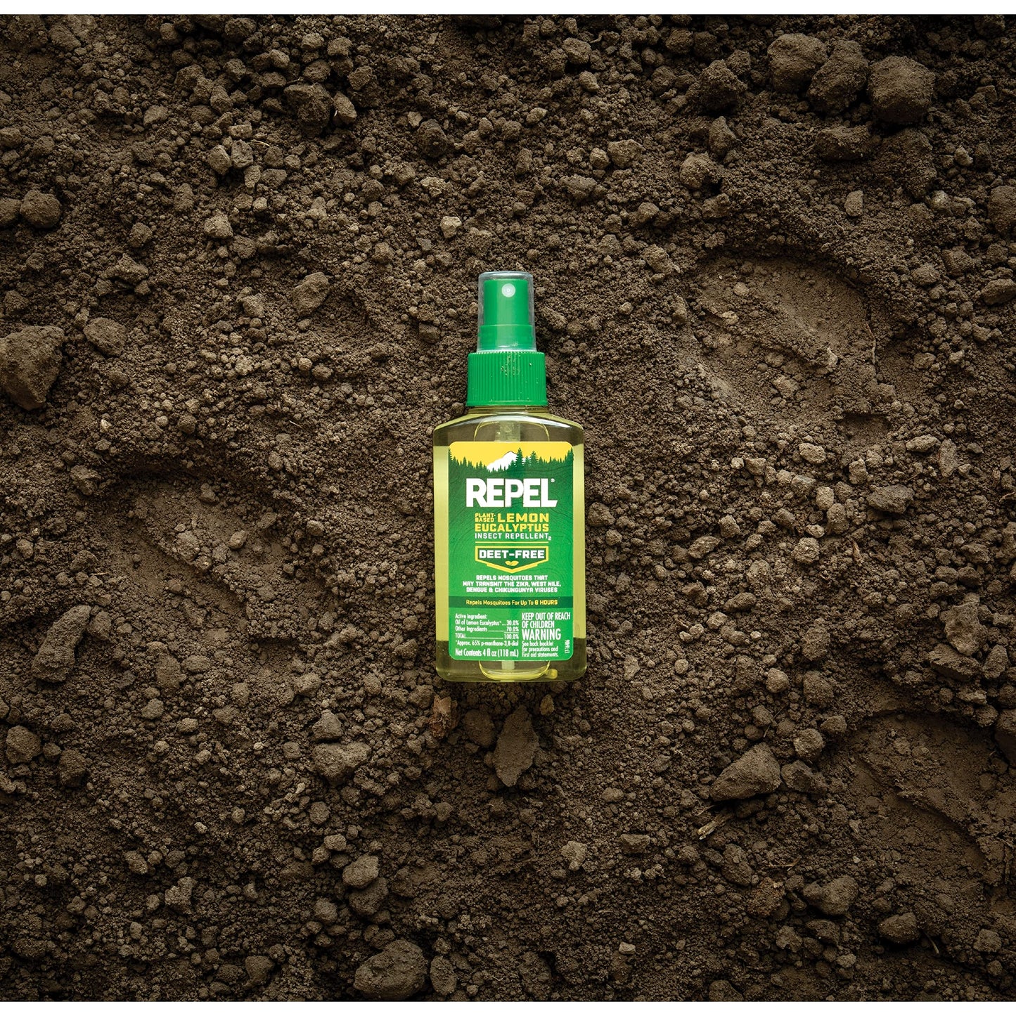 Repel 100 Insect Repellent, Pump Spray, 4-Fluid Ounces, 10-Hour Protection