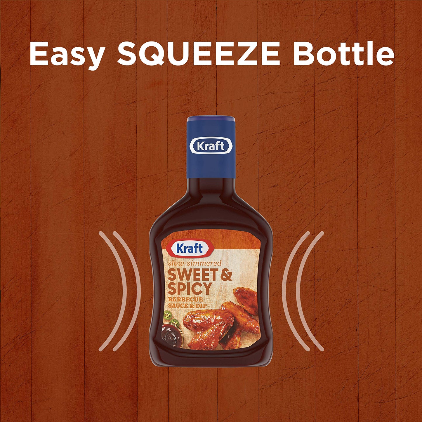 Kraft Sweet Brown Sugar Slow-Simmered Barbecue Sauce, 18 oz Bottle