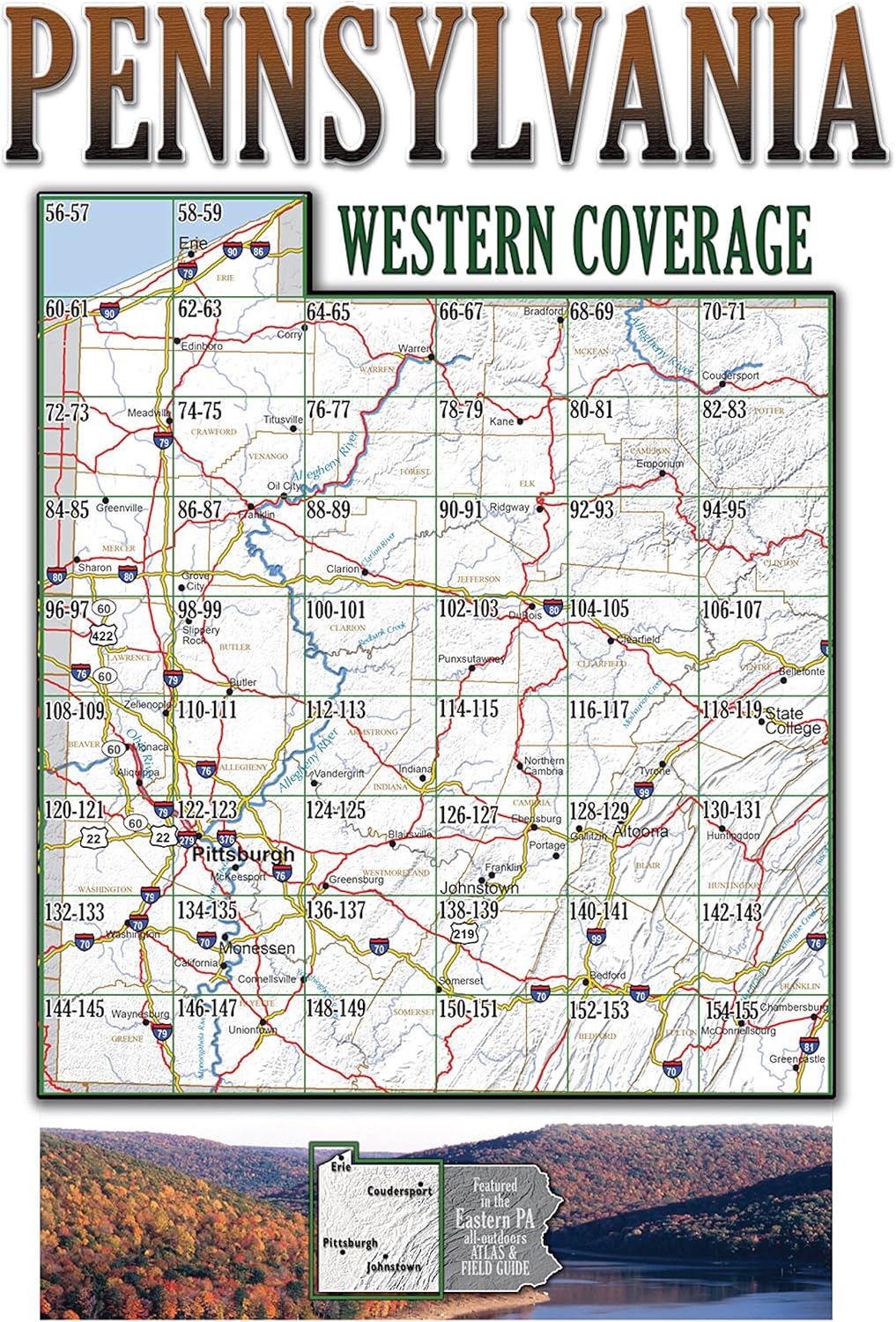 Western Pennsylvania All-Outdoors Atlas & Field Guide