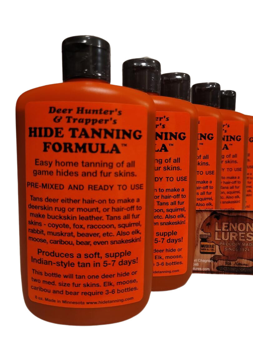 Deer Hunter's and Trapper's Hide & Fur Tanning Formula