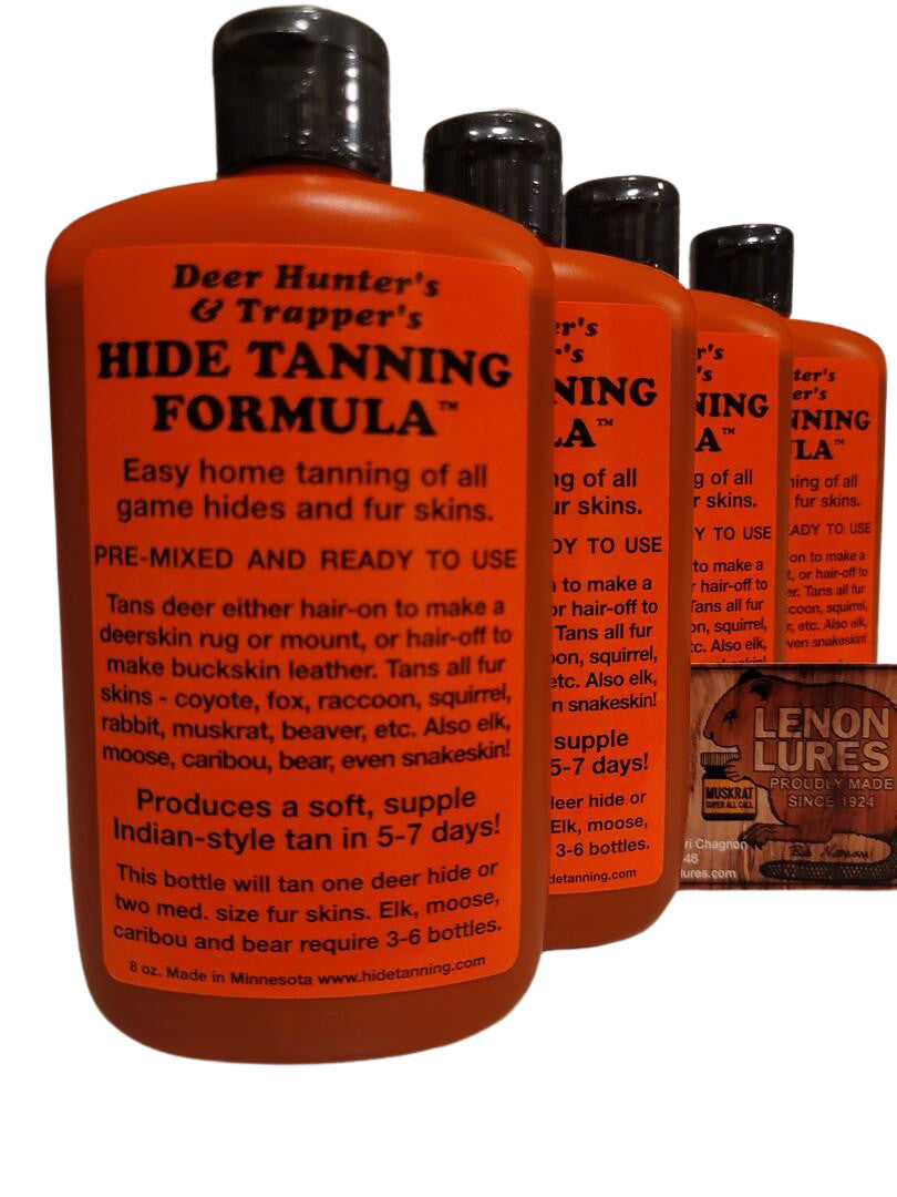 Deer Hunter's and Trapper's Hide & Fur Tanning Formula