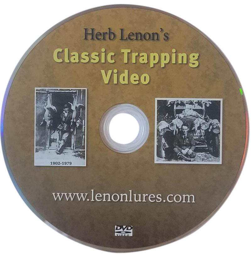 2 Dvd Set Herb Lenon Classic Trapping & John Chagnon Canine Trapping Video