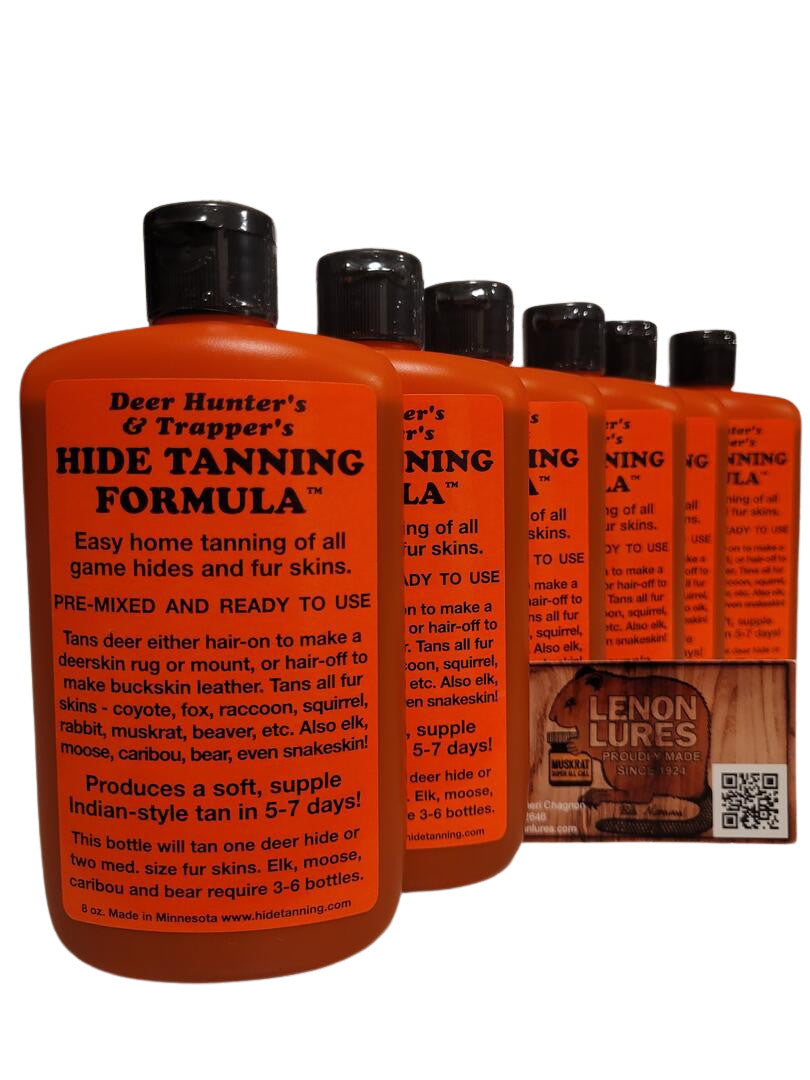 Deer Hunter's and Trapper's Hide & Fur Tanning Formula