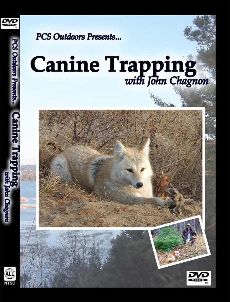 2 Dvd Set Herb Lenon Classic Trapping & John Chagnon Canine Trapping Video