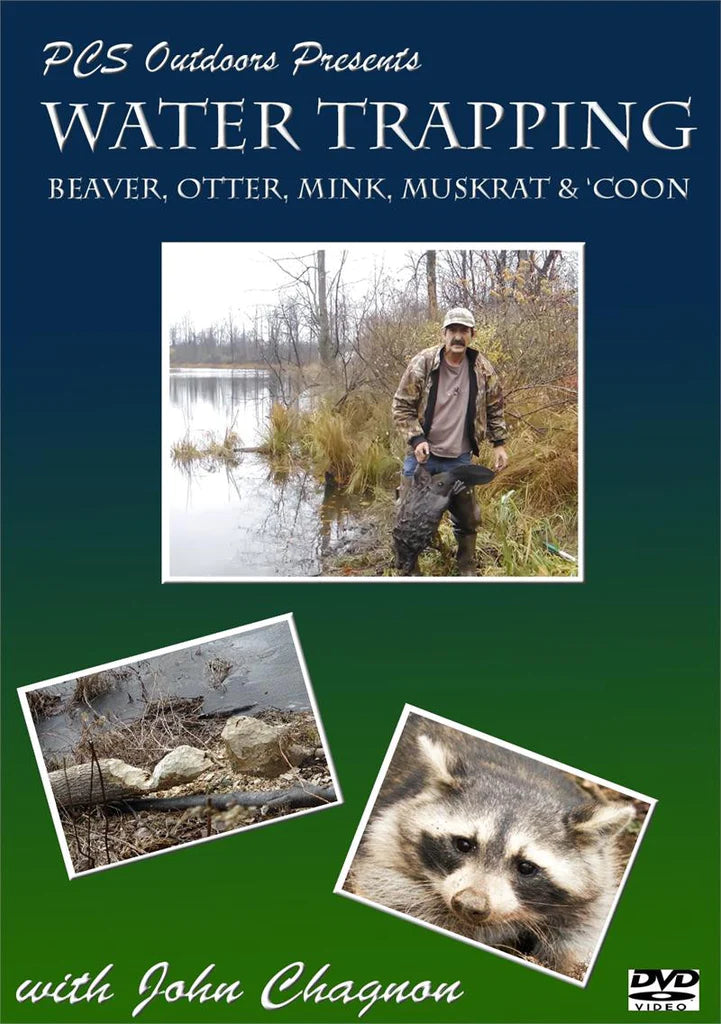 Four Set Herb Lenon Classic Trapping, John Chagnon Canine, Water and Fur Handling Videos