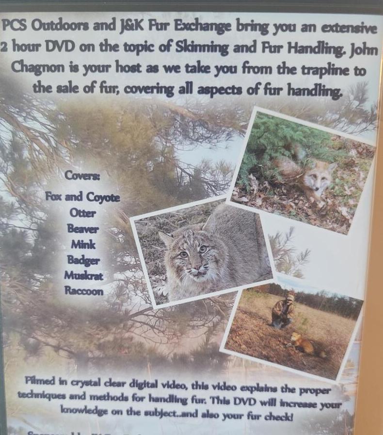 Four Set Herb Lenon Classic Trapping, John Chagnon Canine, Water and Fur Handling Videos